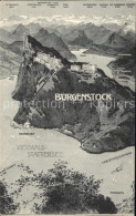 11755624 Buergenstock Panoramakarte Vierwaldstaettersee Buergenstock - Other & Unclassified