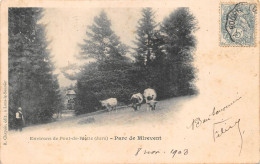 Pont De Poitte Château De Mirevent Vaches Canton Clairvaux - Sonstige & Ohne Zuordnung