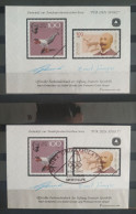 Germany 1996 Offizieller Farbsonderdruck Deutsche Sporthilfe Für Den Sport Gymnastics Carl Schuhmann 2 MNH & CTO - Gymnastiek