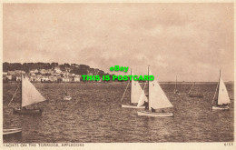 R600323 Appledore. Yachts On The Torridge. E. A. Sweetman. Solograph Series De L - Monde