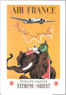 CPA-1980-AFFICHE-COPIE1938-AIR FRANCE-EXTREME ORIENT -Ray-Bret KOCH-TBE - 1919-1938: Entre Guerres