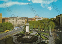 CARTOLINA  C10 MILANO,LOMBARDIA-PIAZZA RISORGIMETO-STORIA,MEMORIA,CULTURA,RELIGIONE,IMPERO,BELLA ITALIA,VIAGGIATA 1971 - Milano (Mailand)