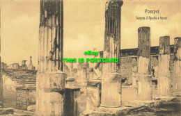 R600327 Pompei. Tempio D Apollo E Vener. E. Ragozino - Monde