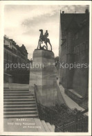 11755418 Basel BS Kohlenberg Ritter Georg Monument Basel BS - Autres & Non Classés