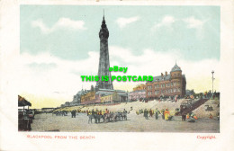 R600743 Blackpool From Beach - Welt