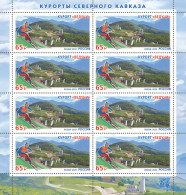 RUSSIA - 2023 - M/S MNH ** - Resorts Of The North Caucasus. Veduchi Resort - Ungebraucht