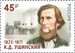 RUSSIA - 2023 -  STAMP MNH ** - 200th Birth Anniversary Of K. Ushinsky - Ungebraucht