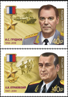 RUSSIA - 2022 - SET OF 2 STAMPS MNH ** - I.S. Grudnov, A.I. Ostrakovsky - Ungebraucht