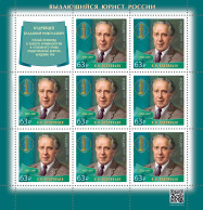 RUSSIA - 2023 -  SHEET MNH ** - 100th Birth Anniversary Of V. Kudryavtsev - Ungebraucht