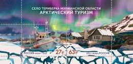 RUSSIA - 2022 - SOUVENIR SHEET MNH ** - The Village Of Teriberka, Murmansk Regio - Unused Stamps