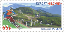 RUSSIA - 2023 -  STAMP MNH ** - Resorts Of The North Caucasus. Veduchi Resort - Unused Stamps