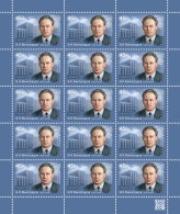 RUSSIA - 2023 -  SHEET MNH ** - 100th Birth Anniversary Of V. Vinogradov - Unused Stamps