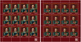 RUSSIA - 2023 - SET MNH ** - 125th Birth Anniversary Of Marshals Of The USSR - Neufs