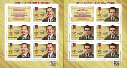 RUSSIA - 2023 - SET OF 2 M/S MNH ** - A. Krest’yaninov, N. Kul’kov - Unused Stamps