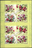 RUSSIA - 2022 - MINIATURE SHEET MNH ** - Flora Of Russia. Berries - Neufs