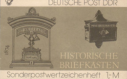 DDR  SMHD 22, Postfrisch **, Mit 10x 3162 Anklam, Historische Briefkästen 1985 - Carnets