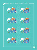 RUSSIA - 2022 - MINIATURE SHEET MNH ** - National Projects Of Russia. Ecology - Unused Stamps