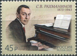 RUSSIA - 2023 -  STAMP MNH ** - 150th Birth Anniversary Of S. Rachmaninoff - Ungebraucht