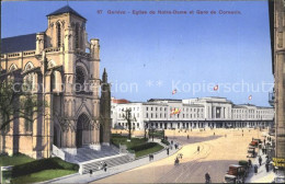 11754833 Geneve GE Eglise De Notre Dame Et Gare De Cornavin Geneve - Autres & Non Classés