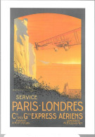 CPA-1980-AFFICHE-COPIE1920-AIR FRANCE-Cie Grands  EXPRESS Aeriens-Paris/Londres-Renaucourt Tugny-TBE - 1919-1938: Entre Guerres