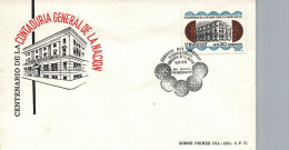 1976 Uruguay Coper Coin On Stamps FDC - Monete