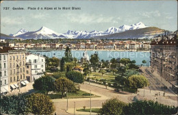 11754744 Geneve GE Place Des Alpes Et Le Mont Blanc Geneve - Sonstige & Ohne Zuordnung