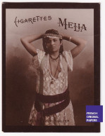 Mauresque D'Alger- Cigarettes Mélia 1910 Photo Femme Sexy Lady Pin-up Nue Vintage érotique Sein Nu Ethnique A62-16 - Melia