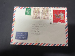 4-5-2024 (4 Z 9) France (letter Posted To Australia) - 1970's ? - Brieven En Documenten