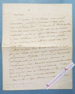 ● L.A.S 1838 Louis BLANQUART De BAILLEUL évêque De Versailles - Forichon - Issy - Lettre Autographe - Né Calais - Bishop - Otros & Sin Clasificación