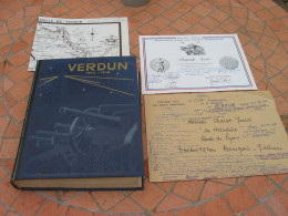 VERDUN 1914-1918,Livre D'un Poilu ,avec Documents Et Nombreuses Annotations Sur Les Situations Vécues Par Le Poilu. - 1914-18