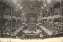 11754651 Geneve GE Interieur Du Victoria Hall Geneve - Sonstige & Ohne Zuordnung