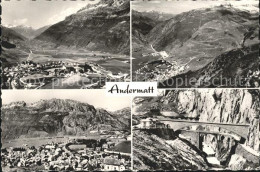 11754624 Andermatt Panorama Ortsansicht Teufelsbruecke Andermatt - Other & Unclassified