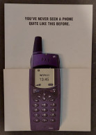 Carte Postale Avec Coupon - Ericsson R380 (téléphone Portable) We Call It A Smartphone - Publicidad