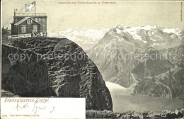 11754353 Frohnalpstock SZ Berghaus Mit Blick Auf Urirothstock Und Urnersee Brunn - Altri & Non Classificati