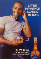 Carte Postale (Tower Records) Alizé Blue. Pure Cognac (boisson - Alcool) Latest Hip-hop Or Classic Be-bop... - Publicité