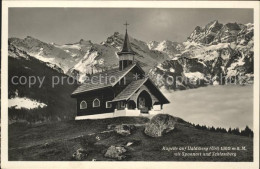 11754248 Haldi Kapelle Auf Haldiberg Mit Spannort Und Schlossberg Haldi B. Schat - Autres & Non Classés