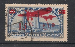 SYRIE - 1929-30 - PA N°YT. 41 - Avion 15pi Sur 25pi Bleu - Oblitéré / Used - Used Stamps