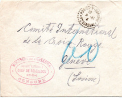 Lettre D'un Interné Civil Au Camp De Récébedou - WW II