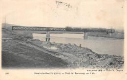 Pont De Poitte Patornay Canton Clairvaux Pont Tramway 599 BF Paris Attention état - Autres & Non Classés