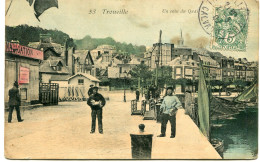 TROUVILLE - UN COIN Du QUAI - - Trouville