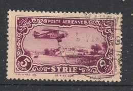 SYRIE - 1930 - PA N°YT. 54 - Avion 5pi Lilas-rose - Oblitéré / Used - Used Stamps