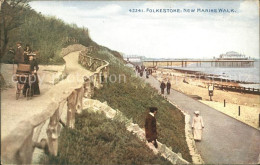 11752150 Folkestone New Marine Walk Promenade Beach Pier Folkestone - Andere & Zonder Classificatie