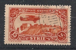 SYRIE - 1930 - PA N°YT. 56 - Avion 15pi Vermillon - Oblitéré / Used - Oblitérés