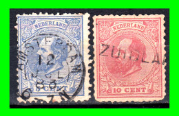 PAISES BAJOS ( EUROPA )  SELLO AÑO 1872-1988 GUILLERMO III - Used Stamps