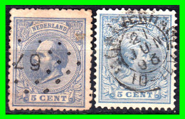 PAISES BAJOS ( EUROPA )  SELLO AÑO 1872-1988 GUILLERMO III - Used Stamps