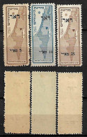 ISRAEL KKL JNF STAMPS INTERIM PERIOD JERUSALEM LOCALS 9.05.1948. MLH - Collections, Lots & Series