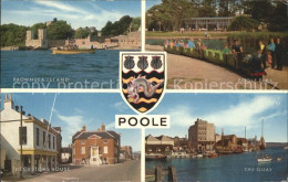 11751956 Poole Dorset Brownsea Island Park Customs House Quay Wappen Poole Dorse - Otros & Sin Clasificación