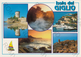 CARTOLINA  C10 ISOLA DI GIGLIO,GROSSETO,TOSCANA-STORIA,MEMORIA,CULTURA,RELIGIONE,IMPERO ROMANO,NON VIAGGIATA - Grosseto