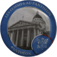 France, Jeton, Femmes Au Panthéon - Panthéon, Nickel, TTB - Altri & Non Classificati