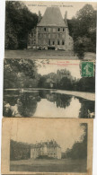 CHÂTEAUX Du CALVADOS - LOT De 3 CPA  - - Other & Unclassified